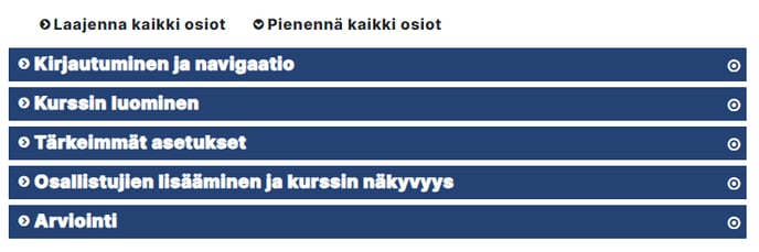 Kuvituskuva kurssiformaatista